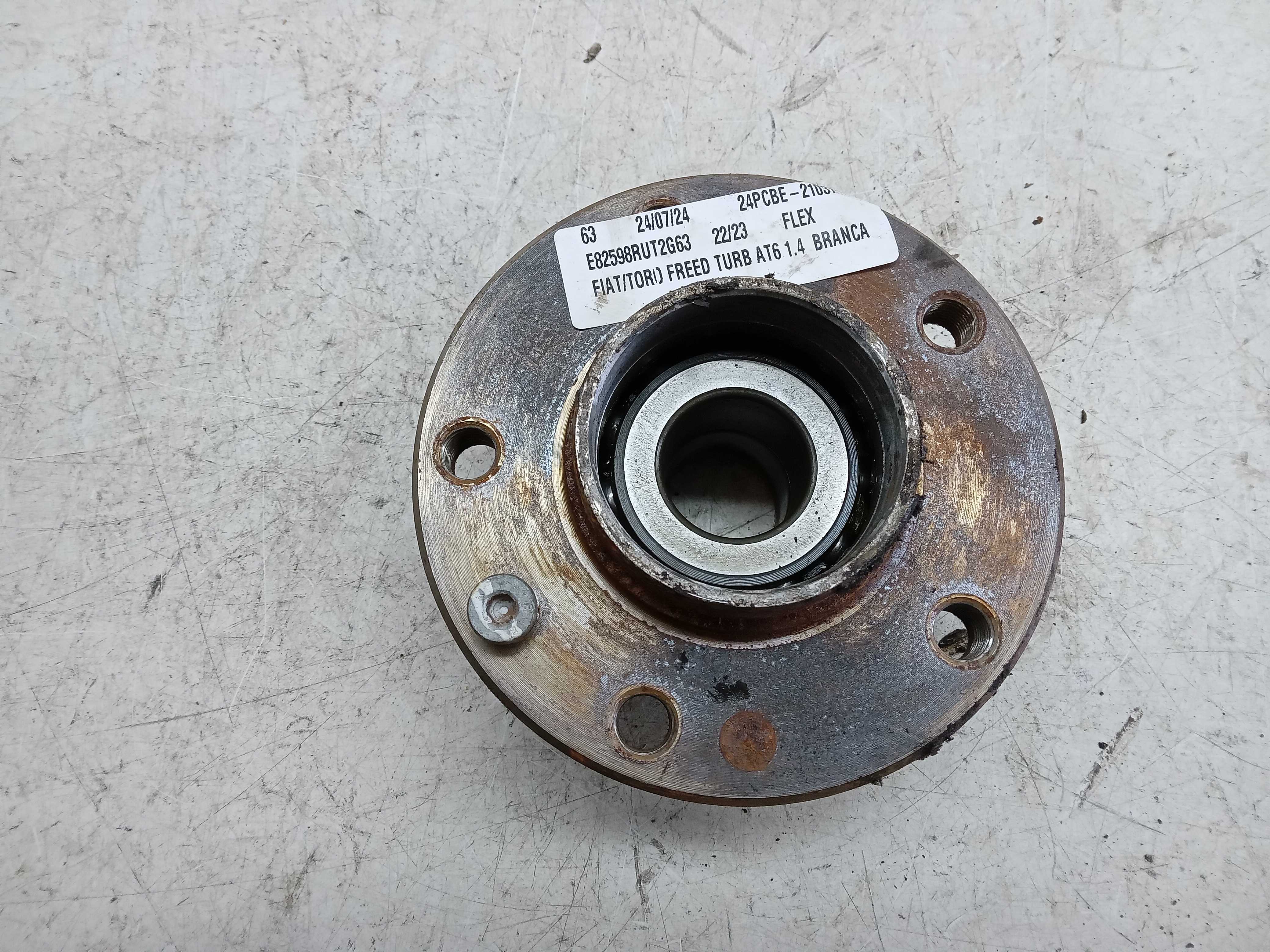 CUBO RODA TRASEIRA FIAT TORO 2022 1