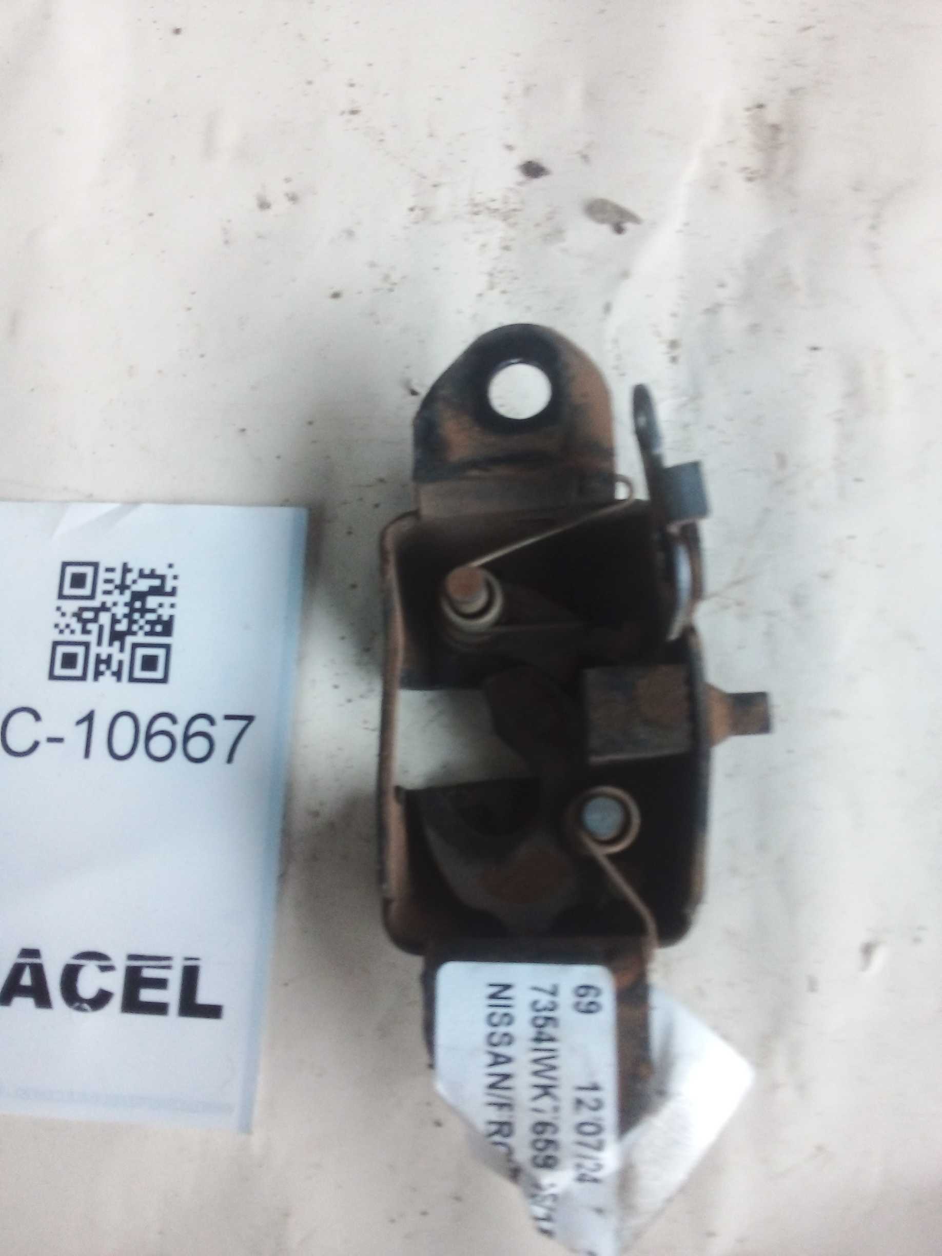 FECHADURA TAMPA CAÇAMBA ESQ FRONTIER 2015 2