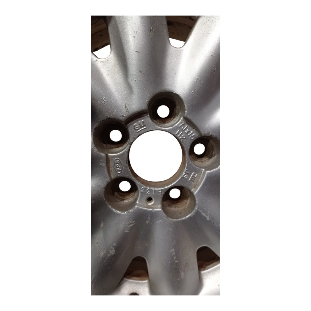 Roda Avulsa Aro 15 Gm Omega Para Recuperar Prata 6