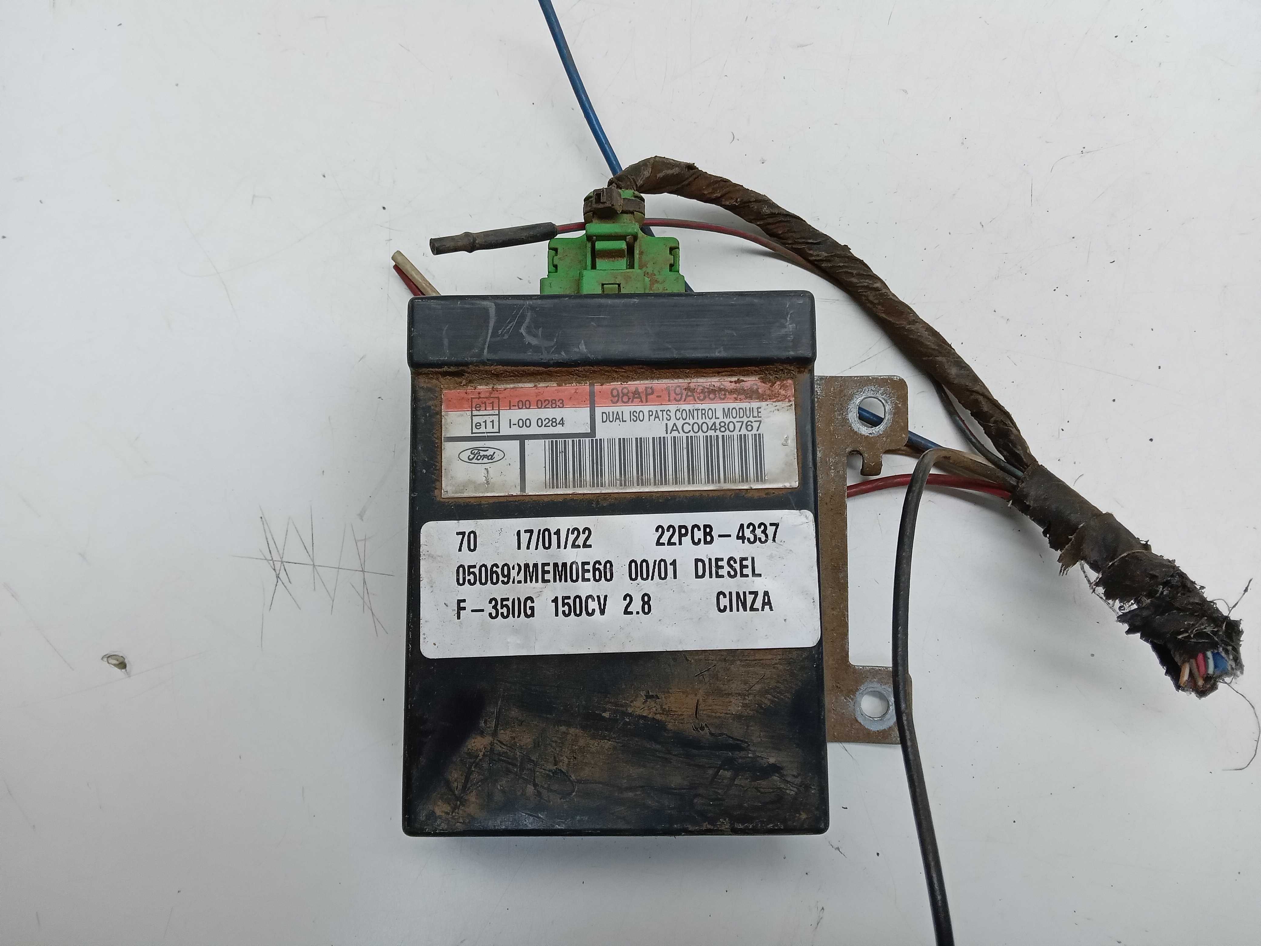 MODULO ALARME ANTI FURTO FORD F350 2001