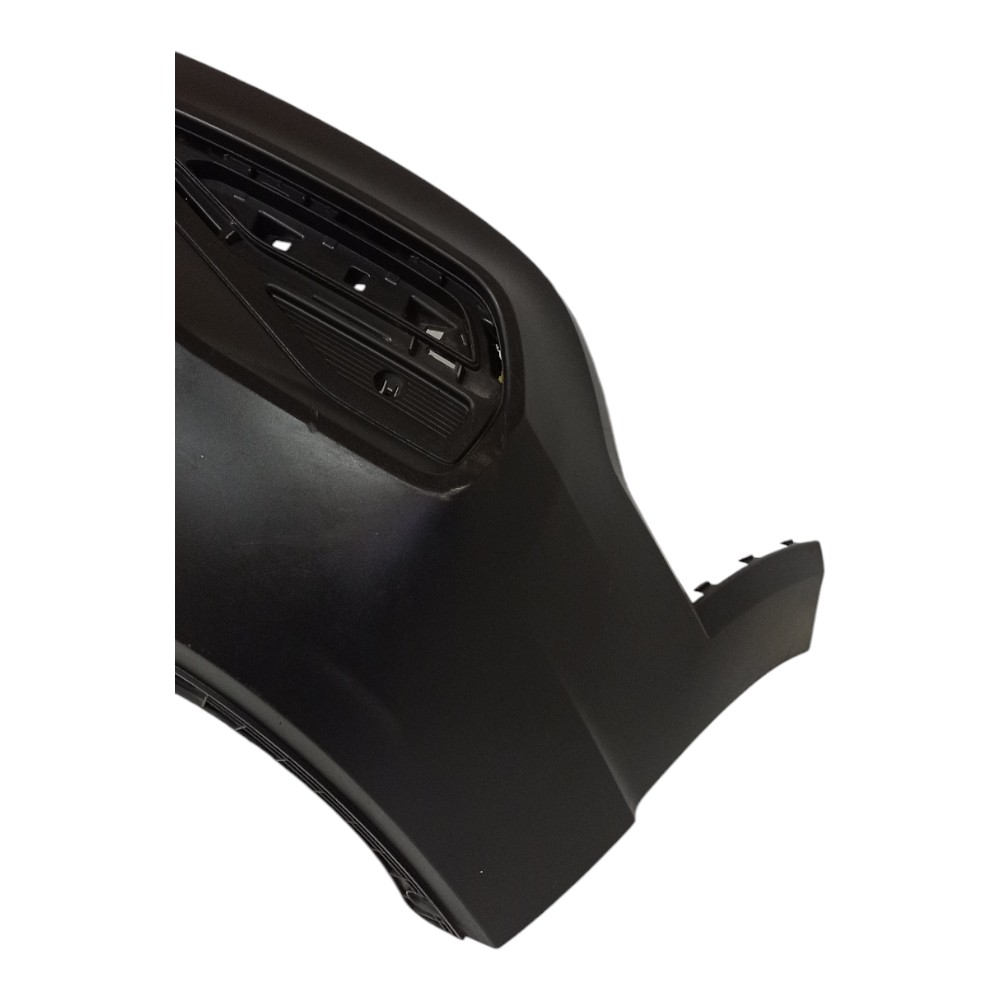 Spoiler Parachoque Inferior Traseiro Vw Nivus 2019 A 2023 Preto Cinza 2
