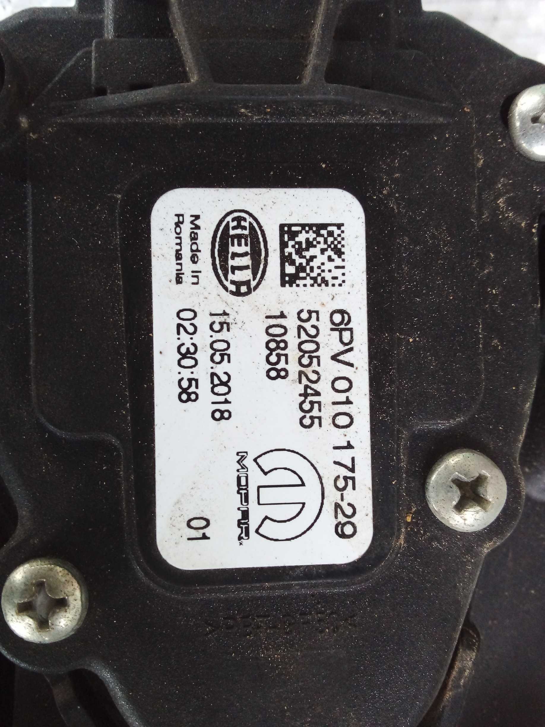 Pedal acelerador flex fiat toro compass renegade 2017 a 2021 3