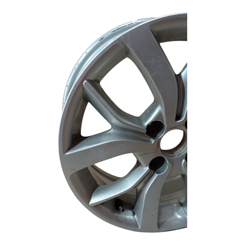 Roda Avulsa Aro 15 Renault Sandero Furação 4×100 P Recuperar Prata 2