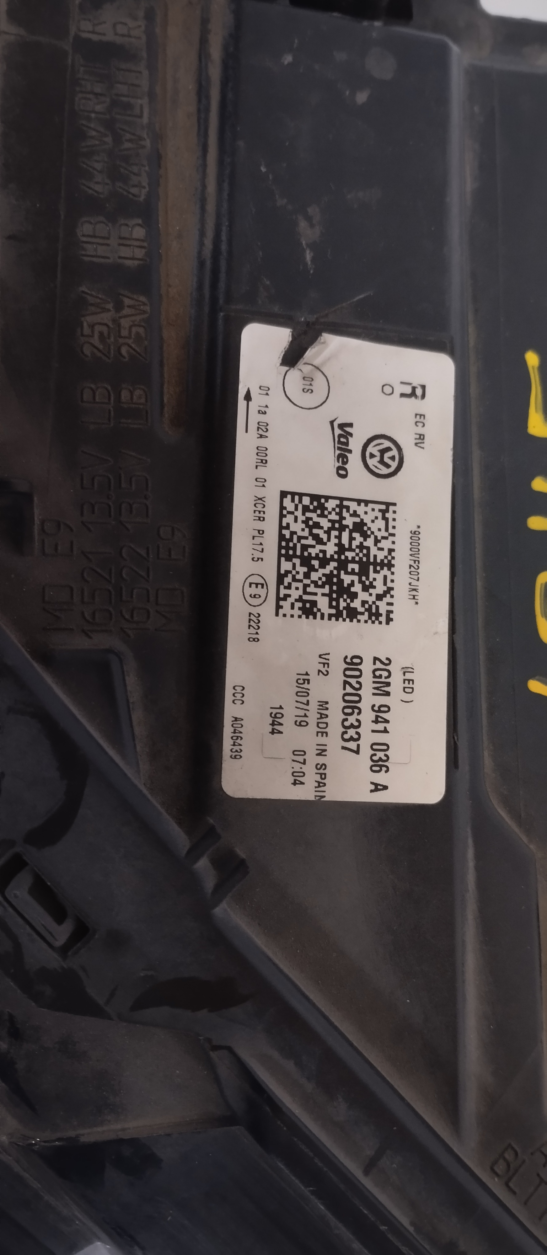 Farol Dianteiro Direito Led Vw Tcross 2018 A 2021 P Recuper Direito 6