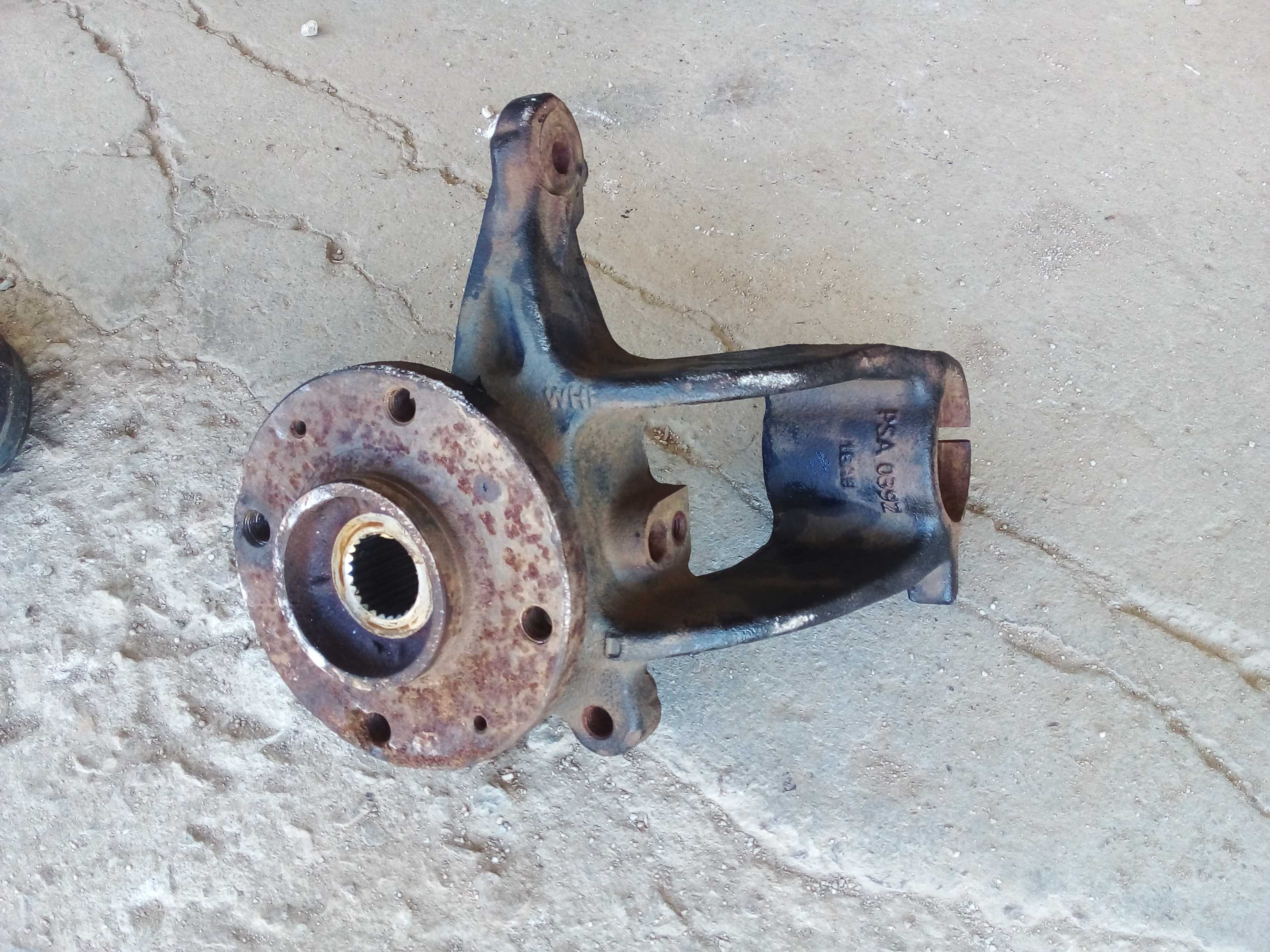 CUBO MONTANTE DIANTEIRO DIREITO PEUGEOT 208 2017 COM ABS 3
