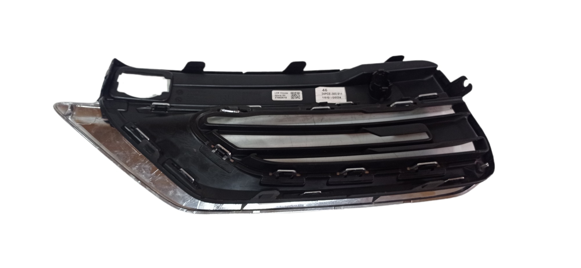 31663844 Moldura Grade Farol Milha Direito Volco Xc90 2021 7