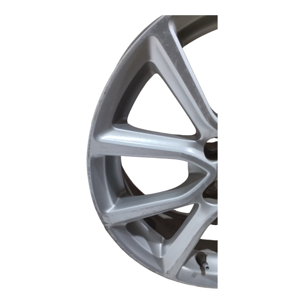 Roda Avulsa Aro 16 Mitsubishi Lancer 2015 Para Recuperar Prata 6