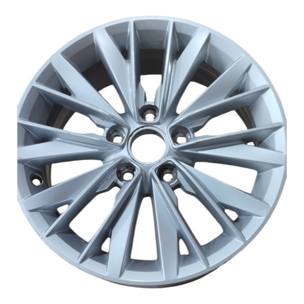 Roda Avulsa Aro 16 Vw Golf Jetta Original Para Recuperar Prata 3