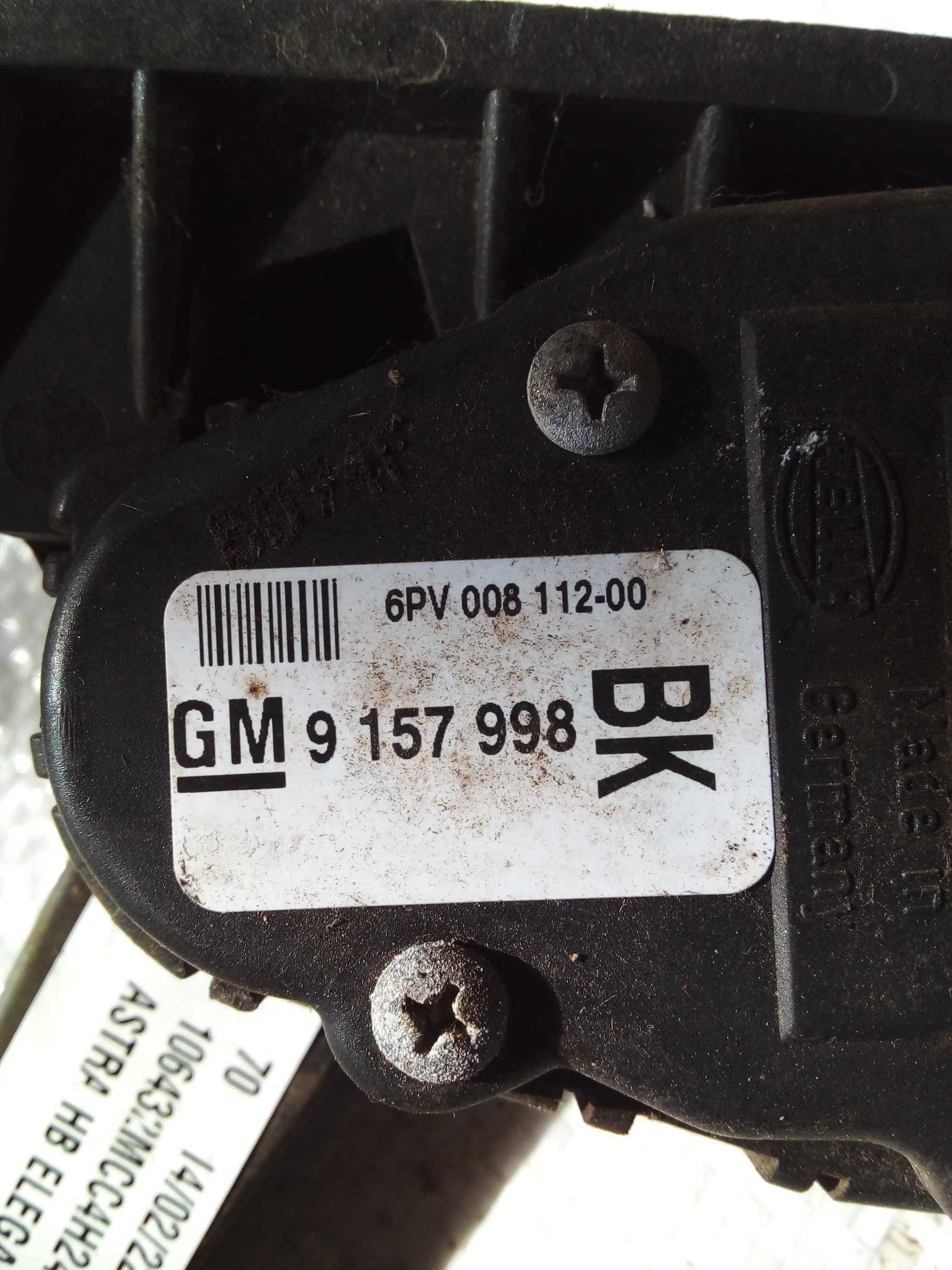 Pedal acelerador elétronico zafi gm astra vectra 2006 a 2020 2