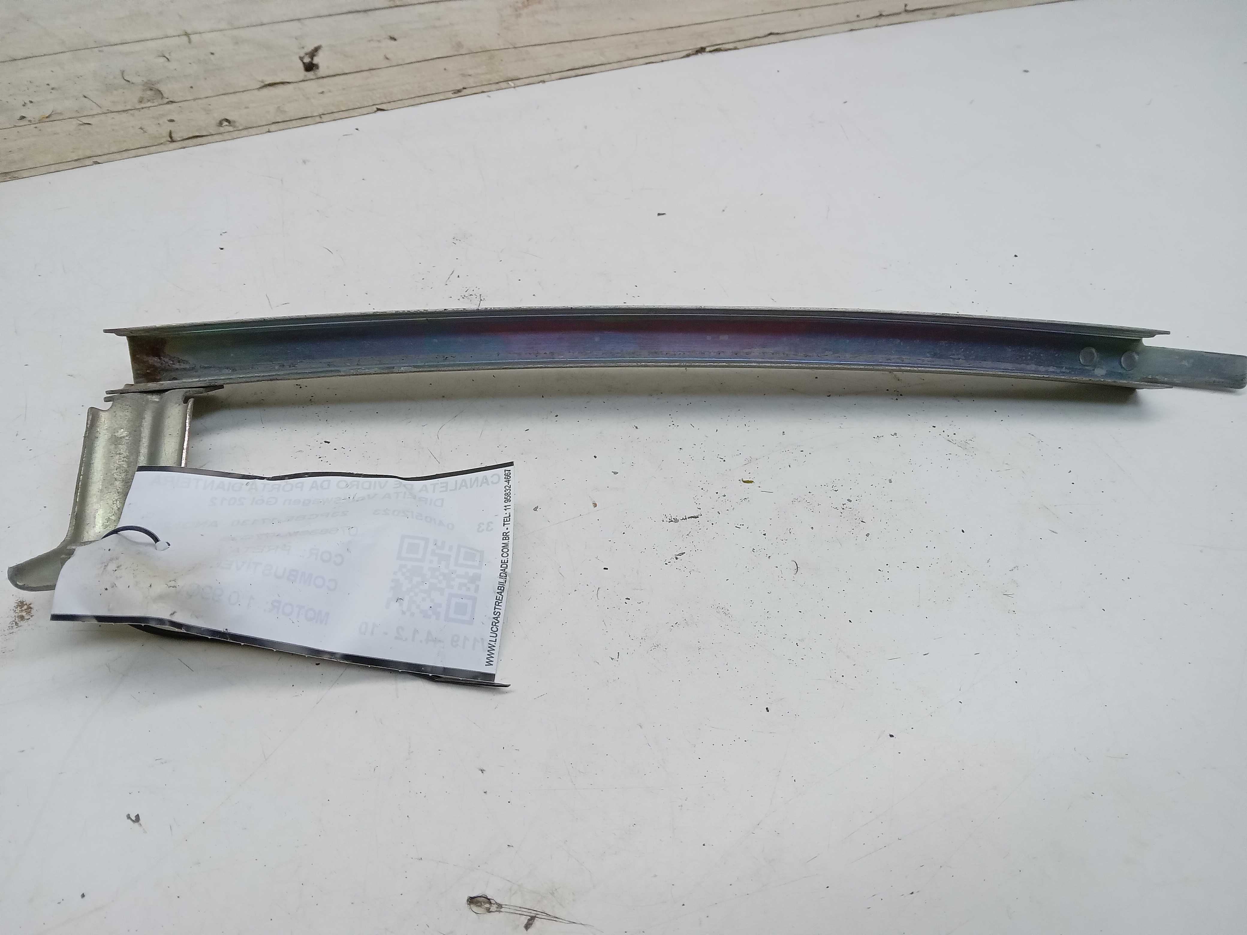 CANALETA VIDRO PORTA DIANTEIRA LD VW GOL 2012 2