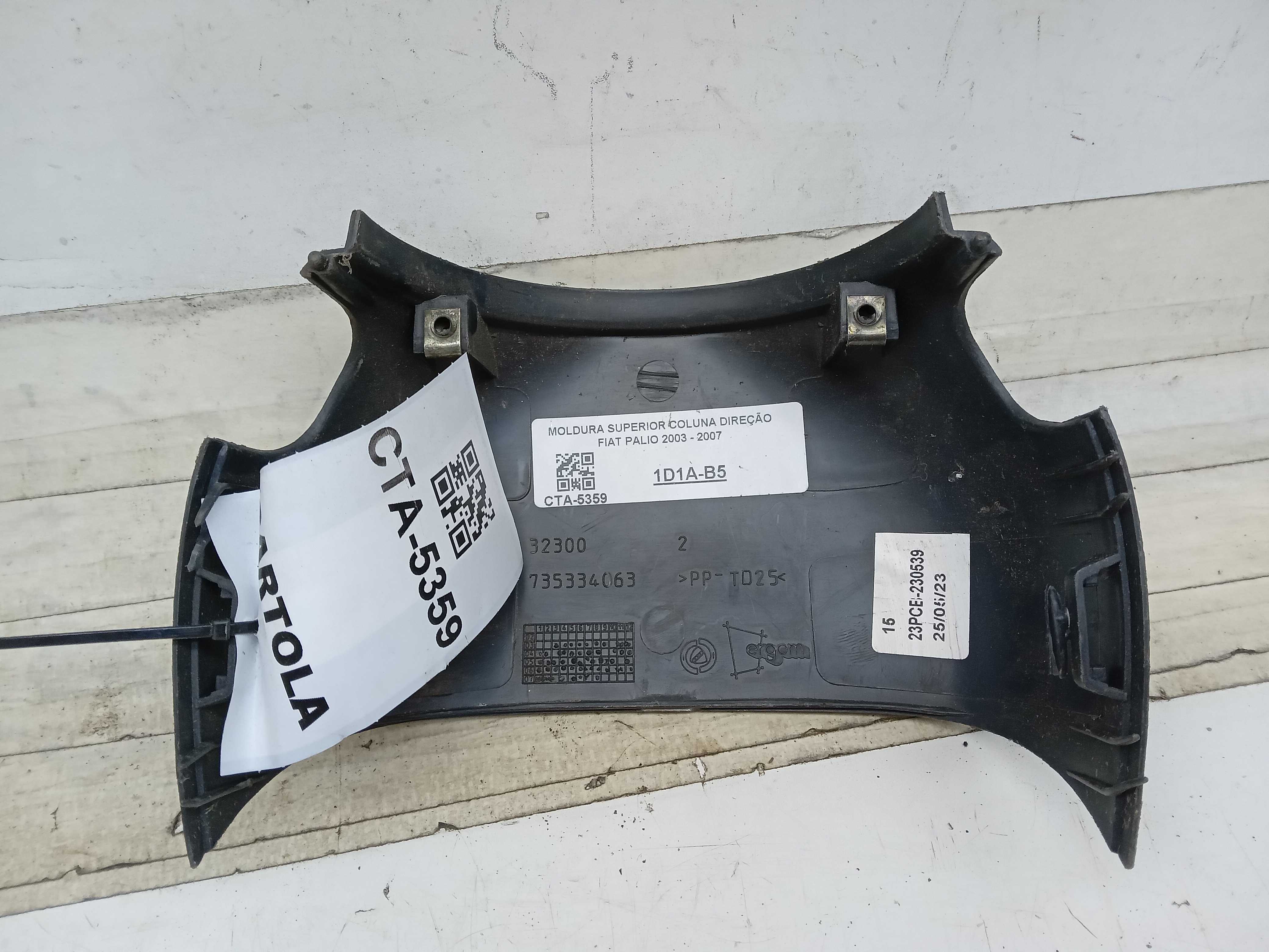 ACABAMENTO MOLDURA COLUNA DIREÇAO FIAT PALIO 2003  2007 2
