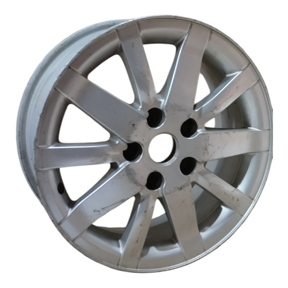 Roda Avulsa Aro 16 Renault Fluence Original Para Recuperar Prata