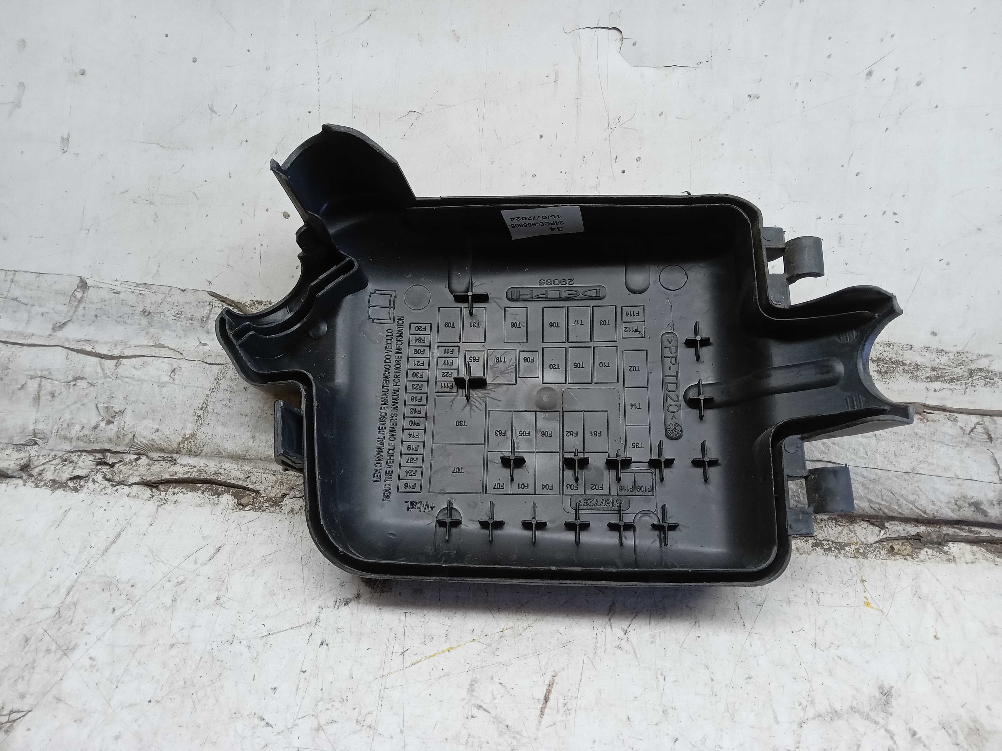 Tampa caixa fusiveis fiat argo palio 2013 a 2019 2
