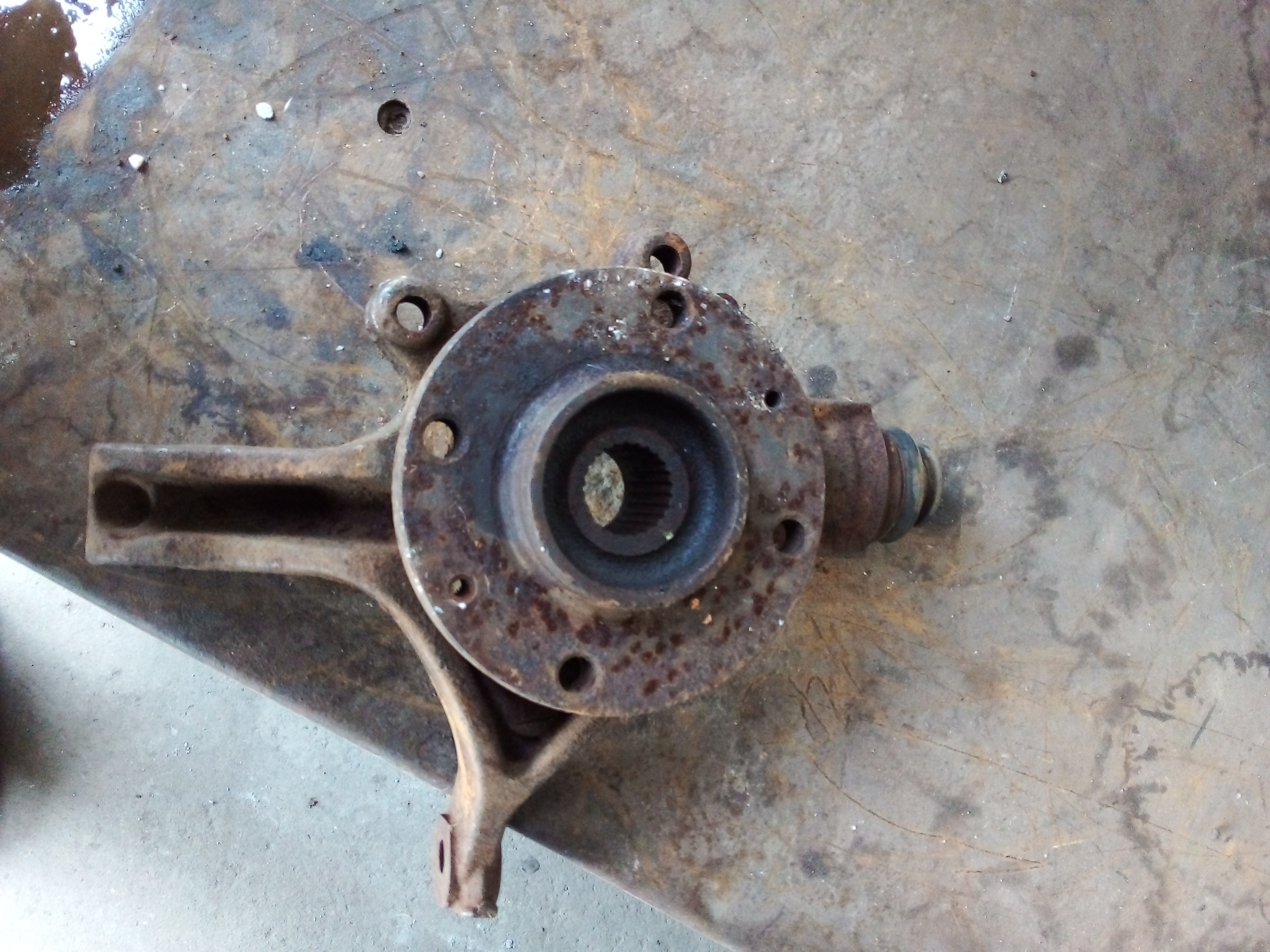 CUBO MONTANTE DIANTEIRO DIREITO PEUGEOT 307 2012 1