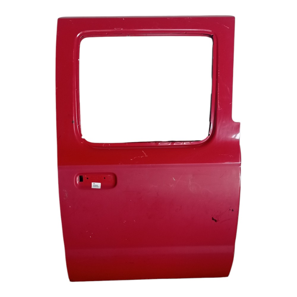 Porta Traseira Direita Nissan Frontier 2007 Com Detalhes  Traseira Direita Vermelho 1