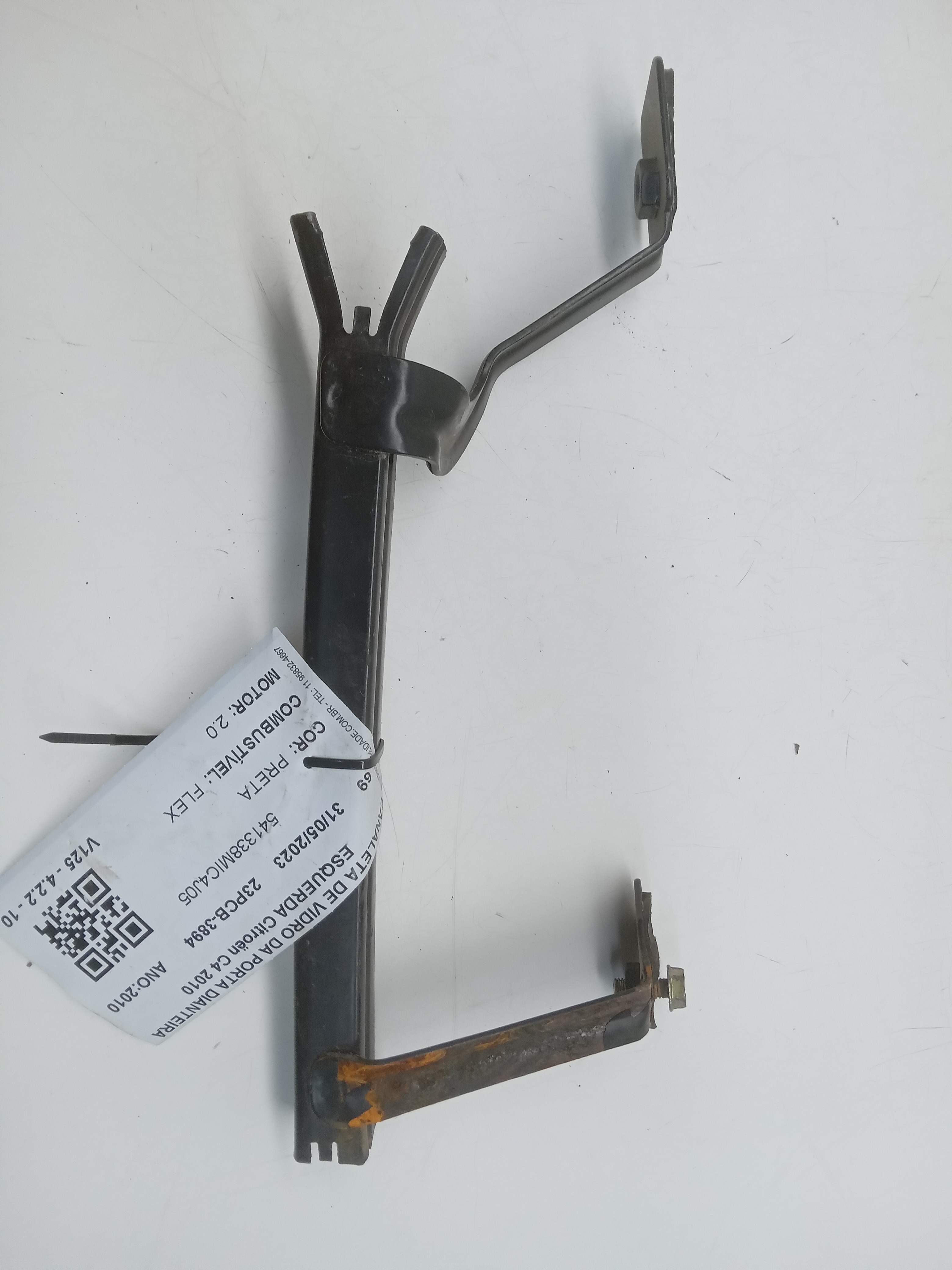 CANALETA VIDRO PORTA DIANTEIRA LE CITROEN C4 2010 3