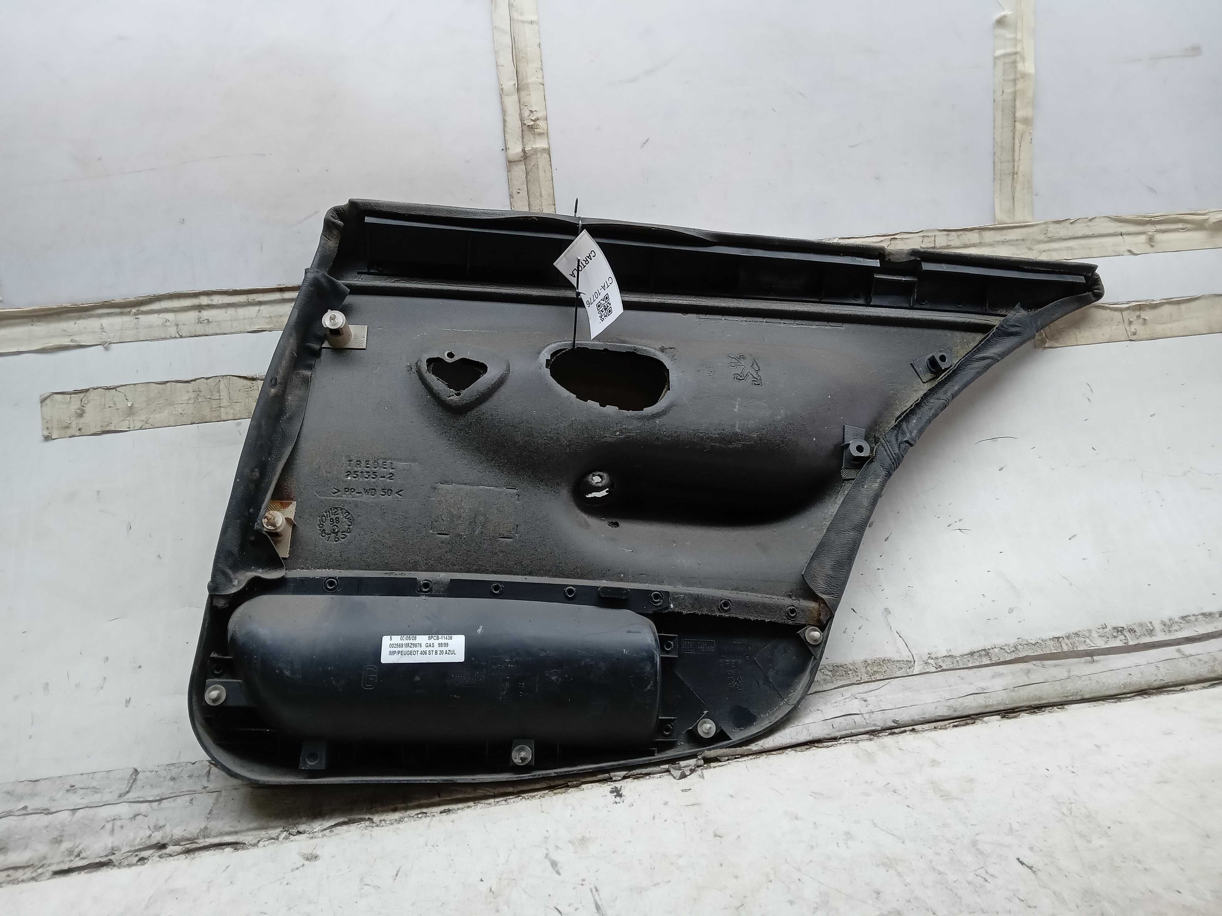 FORRO PORTA TRASEIRO LE PEUGEOT 406 1999 2