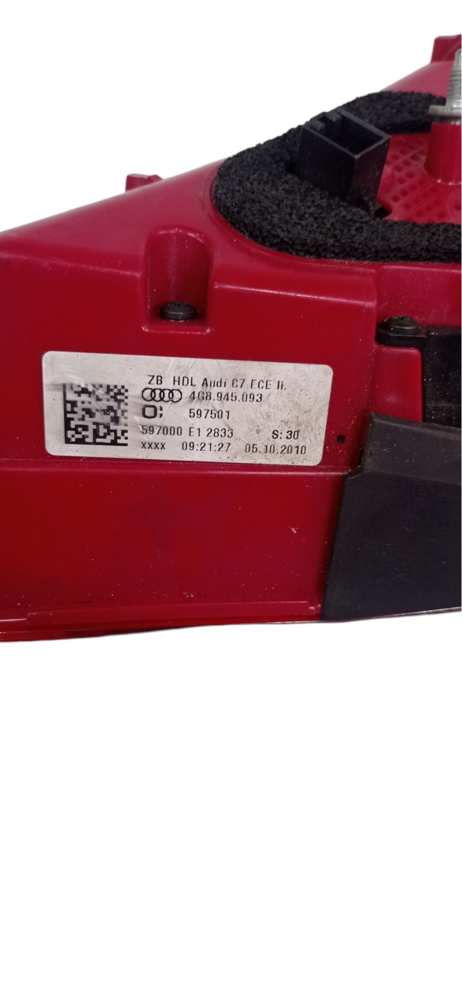 4g8945093 Lanterna Esquerda Tampa Traseira Audi A7 Sportback 6