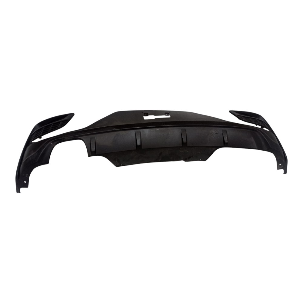 Spoiler Parachoque Traseiro Gm Cruze Hatch 2017 21 C Detalhe Preto