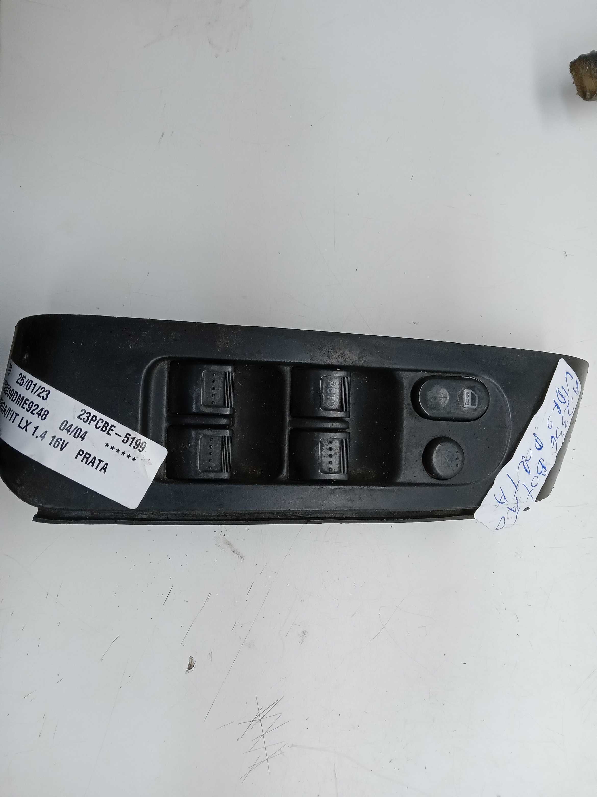 COMANDO BOTAO VIDRO ELETRICO DIANTEIRO LE HONDA FIT 2004 2