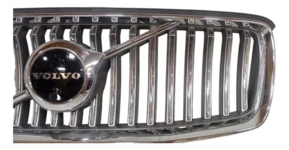 Grade Cromada Parachoque Dianteiro Volvo Xc90 2020 A 2024 Cromado Xxxx 2