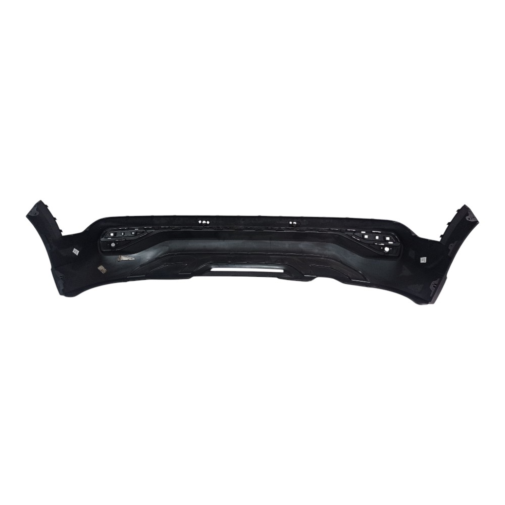 Spoiler Parachoque Inferior Traseiro Vw Nivus Highline 2022 Preto 6