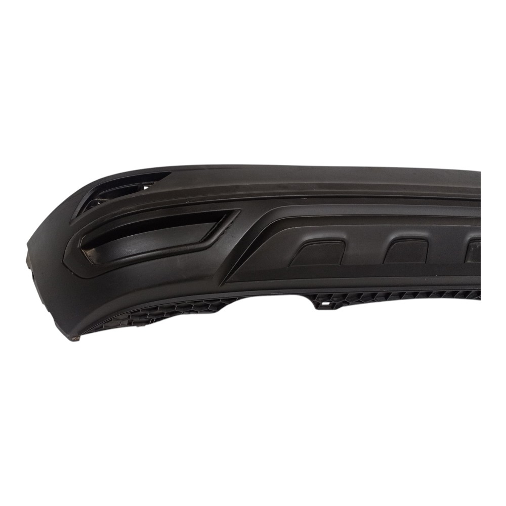 Spoiler Saia Parachoque Traseira Volkswagen Tcross 2021  Preto 2