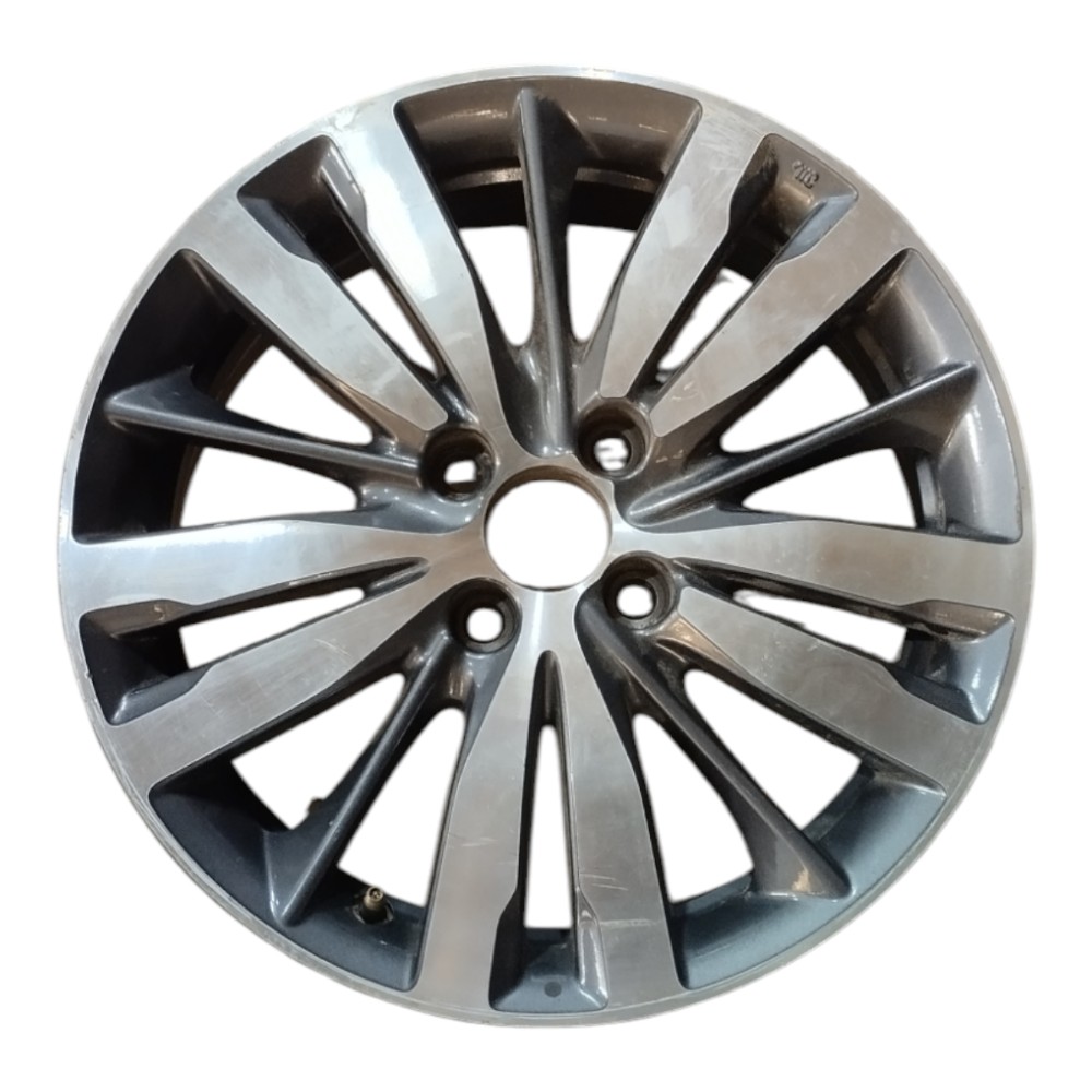 Roda Avulsa Aro 16 Original Honda Fit 4×100 Prata 2