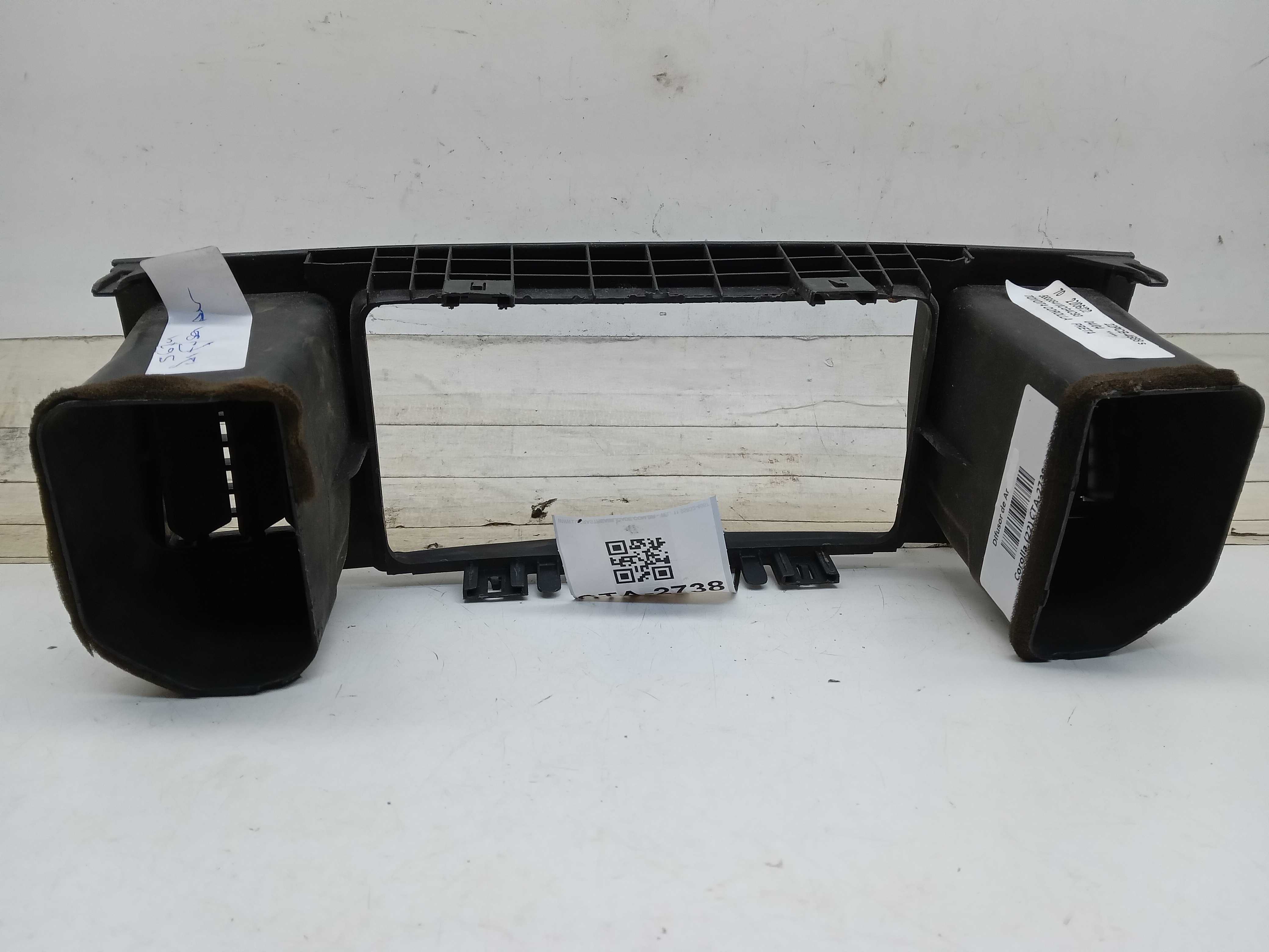 MOLDURA RADIO COM DIFUSOR AR TOYOTA COROLLA 2003 2