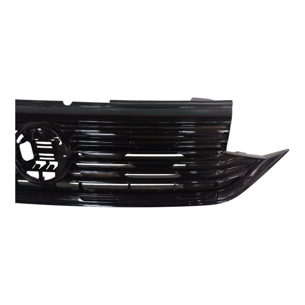 Grade Superior Dianteira Vw Tcross 2018 A 2021 Preta  Preto Xxxx 2