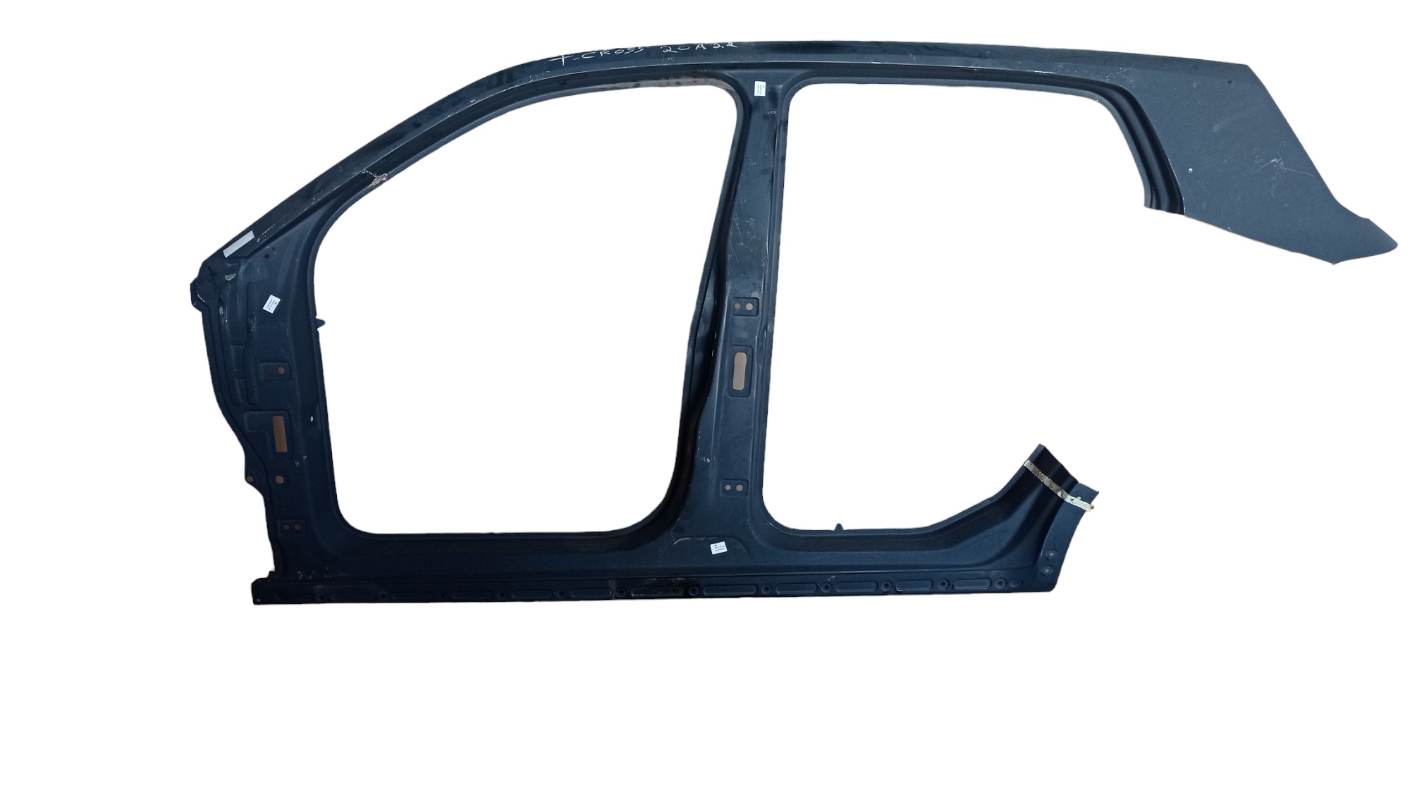 Retalho Folha Quadro Lateral Esquerda Vw T-cross 2020 A 2022 1