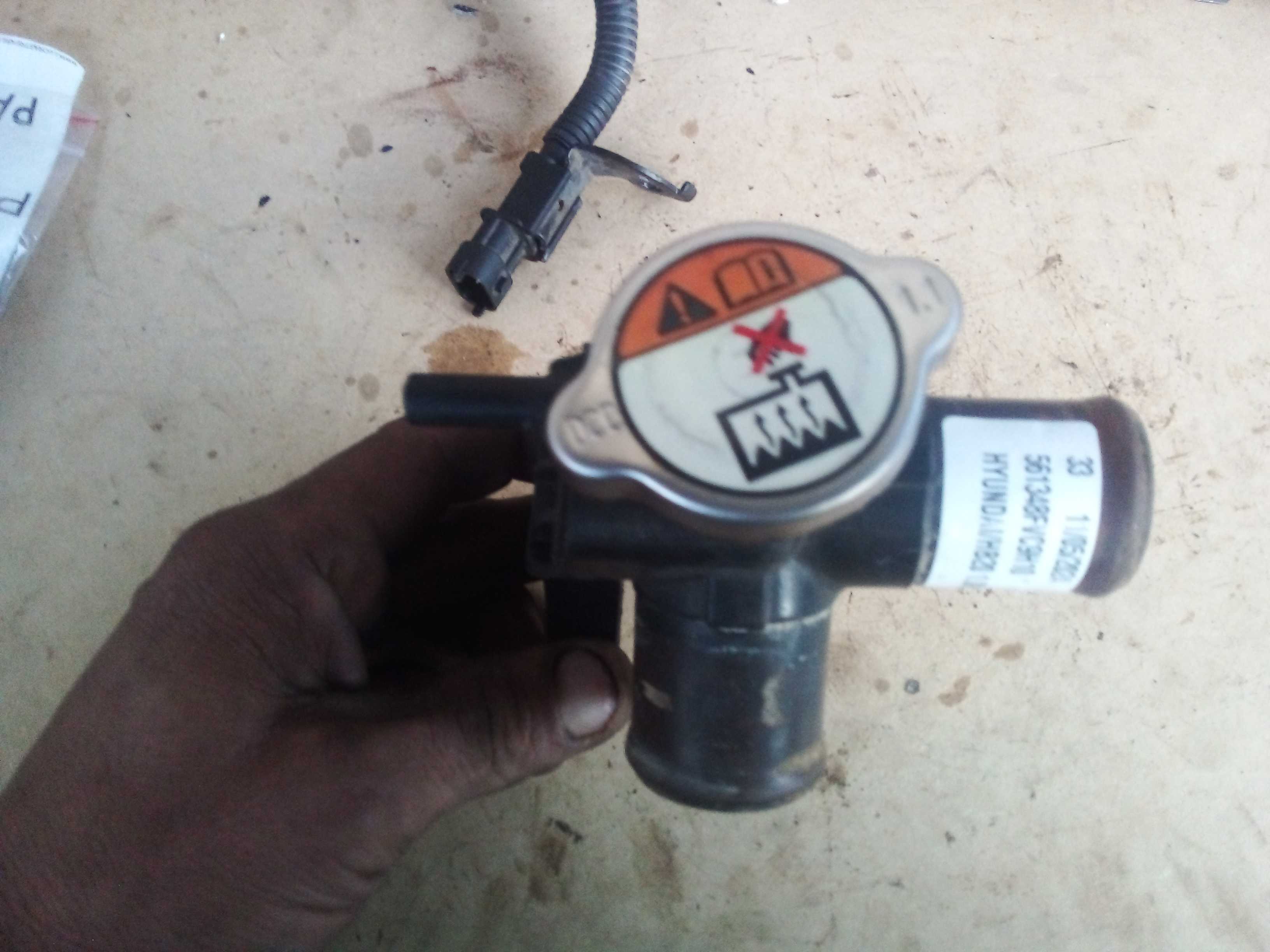 CANO DUTO AGUA COM TAMPA RADIADOR HB20 2016 3 CC 2