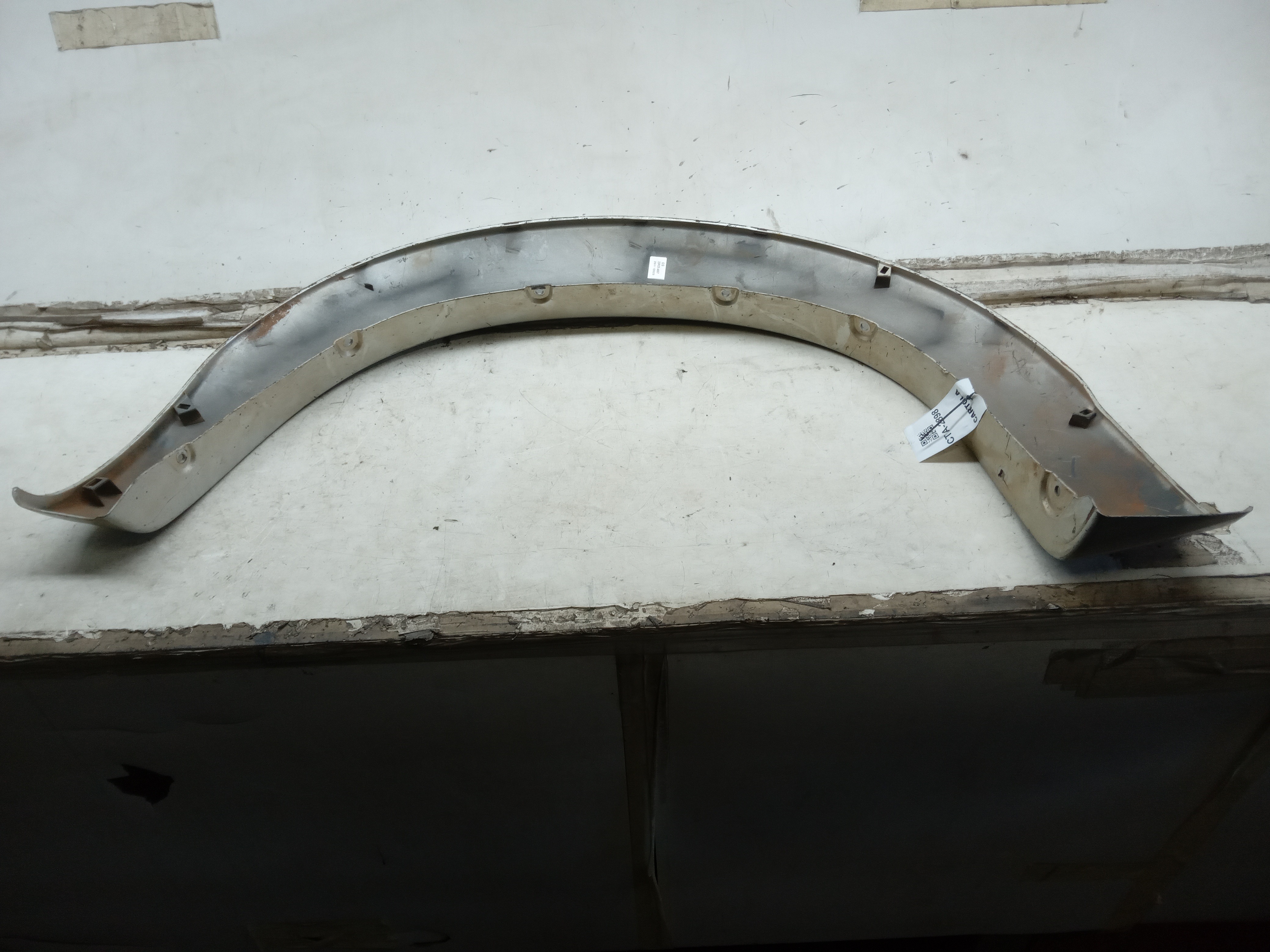 MOLDURA ALARGADOR PARALAMA TRASEIRO LD TOYOTA HILUX 2013 2