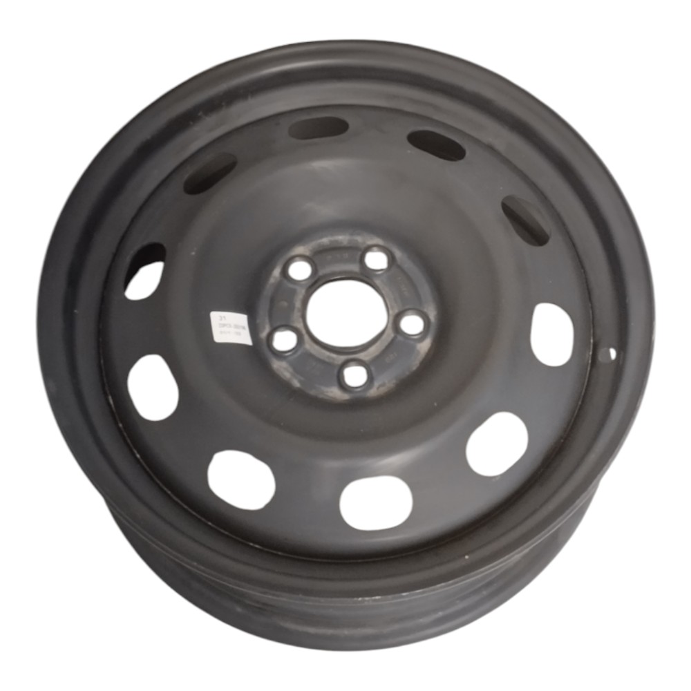 Roda De Ferro Aro 16 Vw T-cross Virtus Polo Virtus Fox Nivus Preto 3