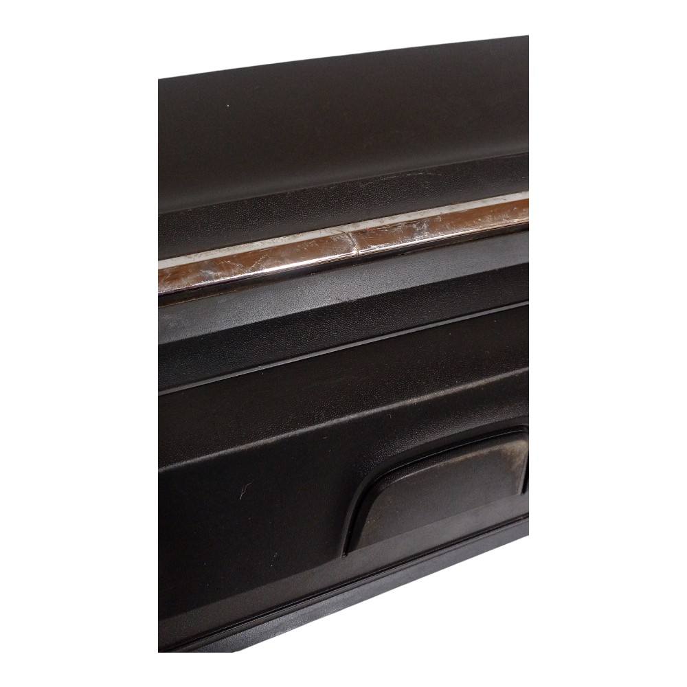 Saia Spoiler Parachoque Tras Vw Tcross 2021 P Friso Cromado Preto 7