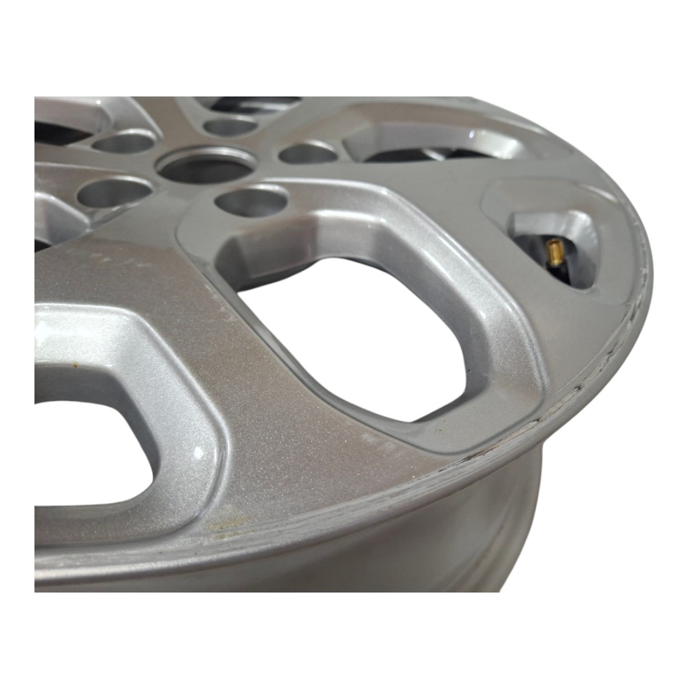 Roda Avulsa Aro 17 Renault Captur Furaçao 5×114,3 Original Prata 4