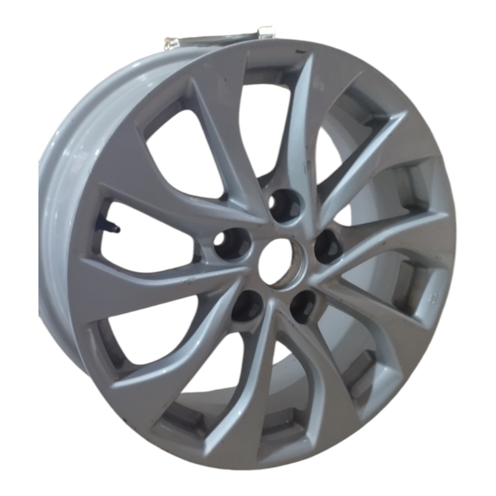 Roda Avulsa Aro 16 Nissan Sentra Original Para Recuperar Prata