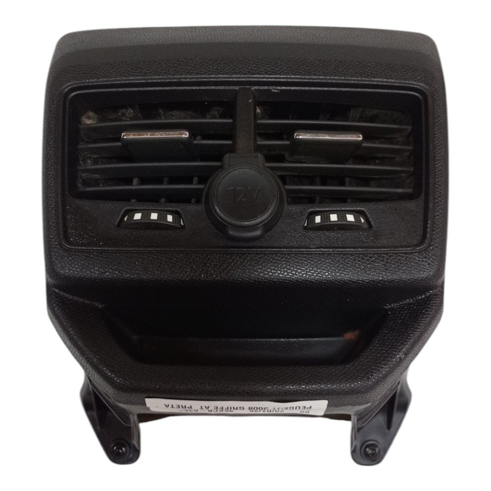 Difusor Ar Condicionado Peugeot 3008 2018 Console Traseiro 1