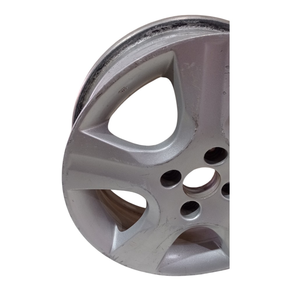 Roda Avulsa Aro 15 Honda Fit Para Recuperar  Prata 2