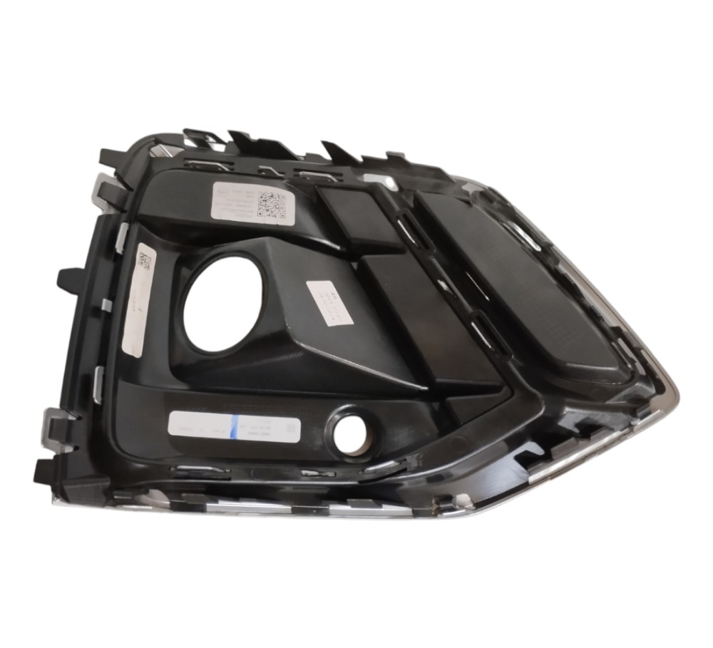 Moldura Grade Farol Milha Esquerdo Audi Q5 2020 22 C/detalhe 2