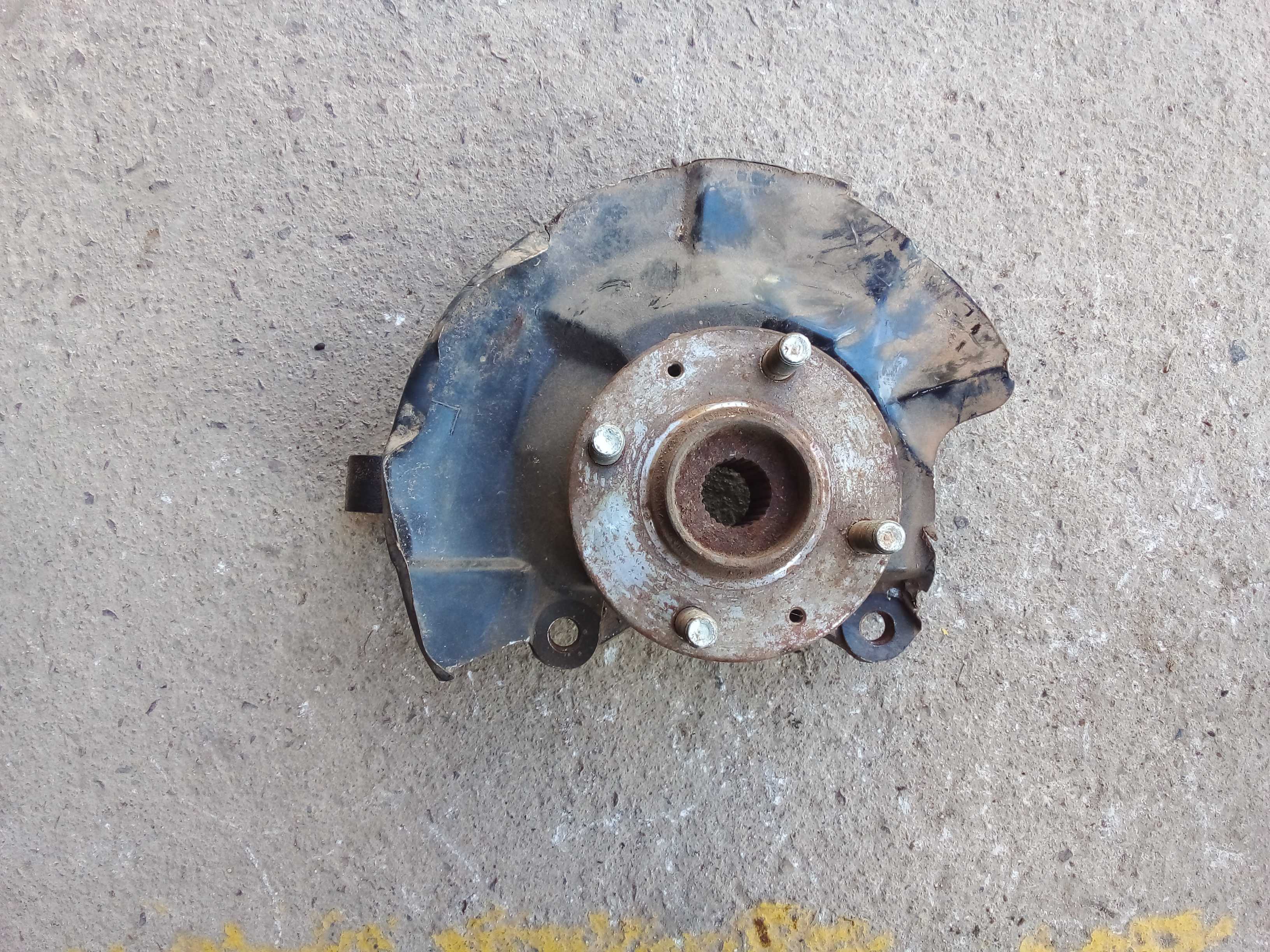 CUBO MONTANTE DIANTEIRO ESQUERDO HYUNDAI HB20 2013 SEM ABS 2