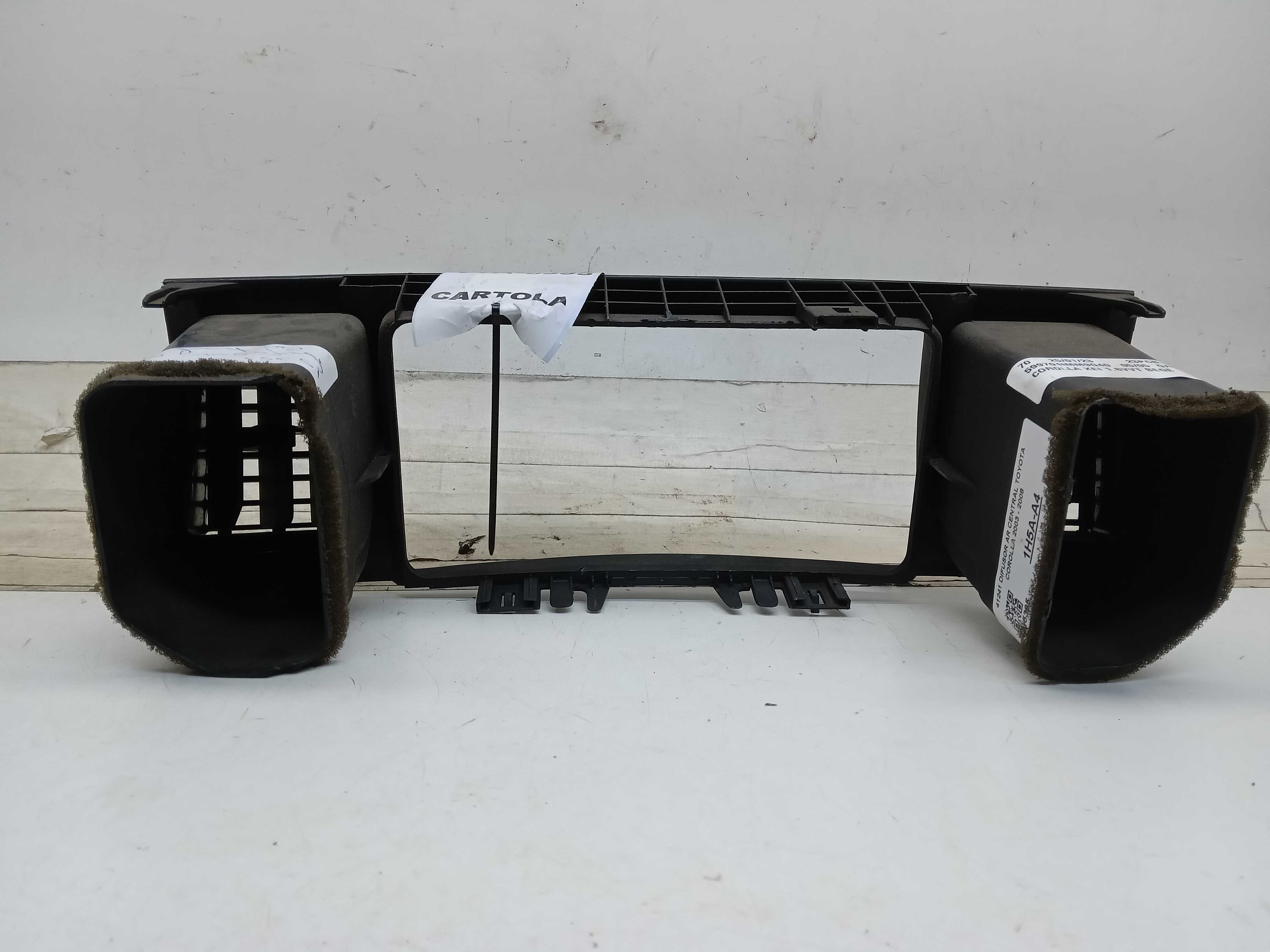 MOLDURA RADIO COM DIFUSOR AR TOYOTA COROLLA 2003 2