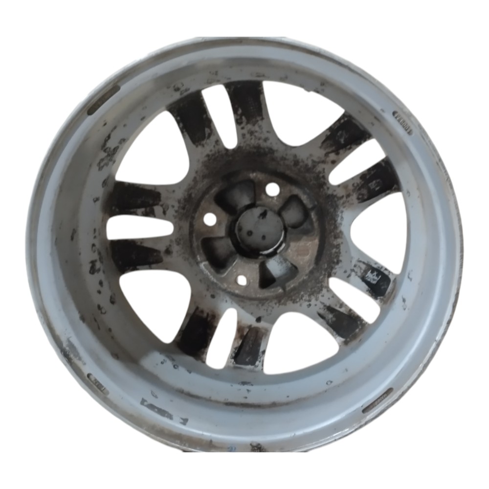 Roda Avulsa Aro 15 Peugeot 207 208 Original Para Recuperar  Prata 5