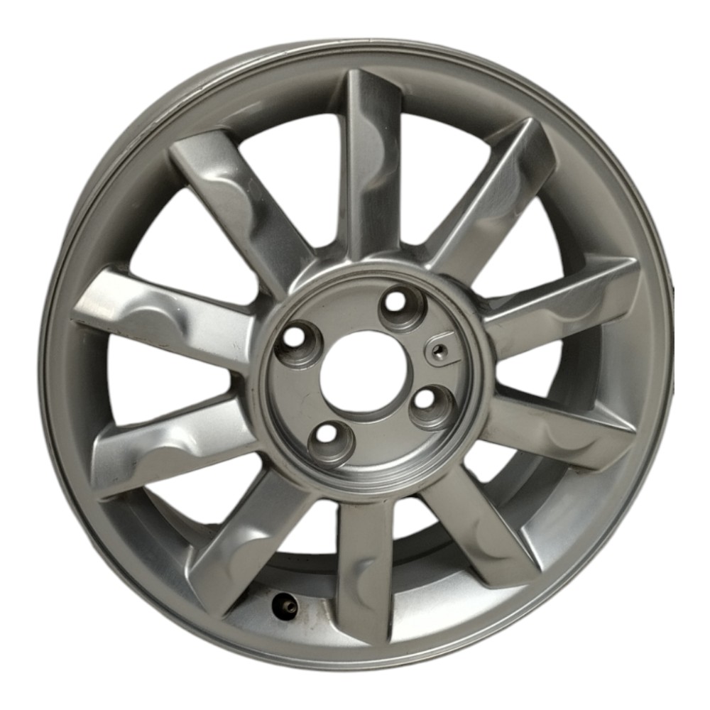 Roda Avulsa Original Aro 15 Renault Clio Sandero Symbol Prata 2