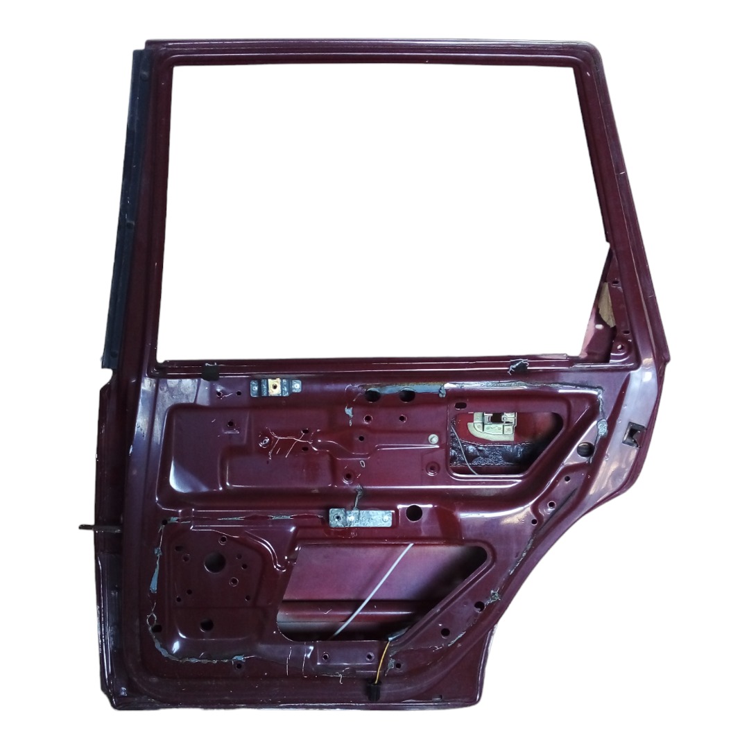 Porta Traseira Direita Volvo 460 1995 Para Recuperar  Traseira Direito Vermelho 4