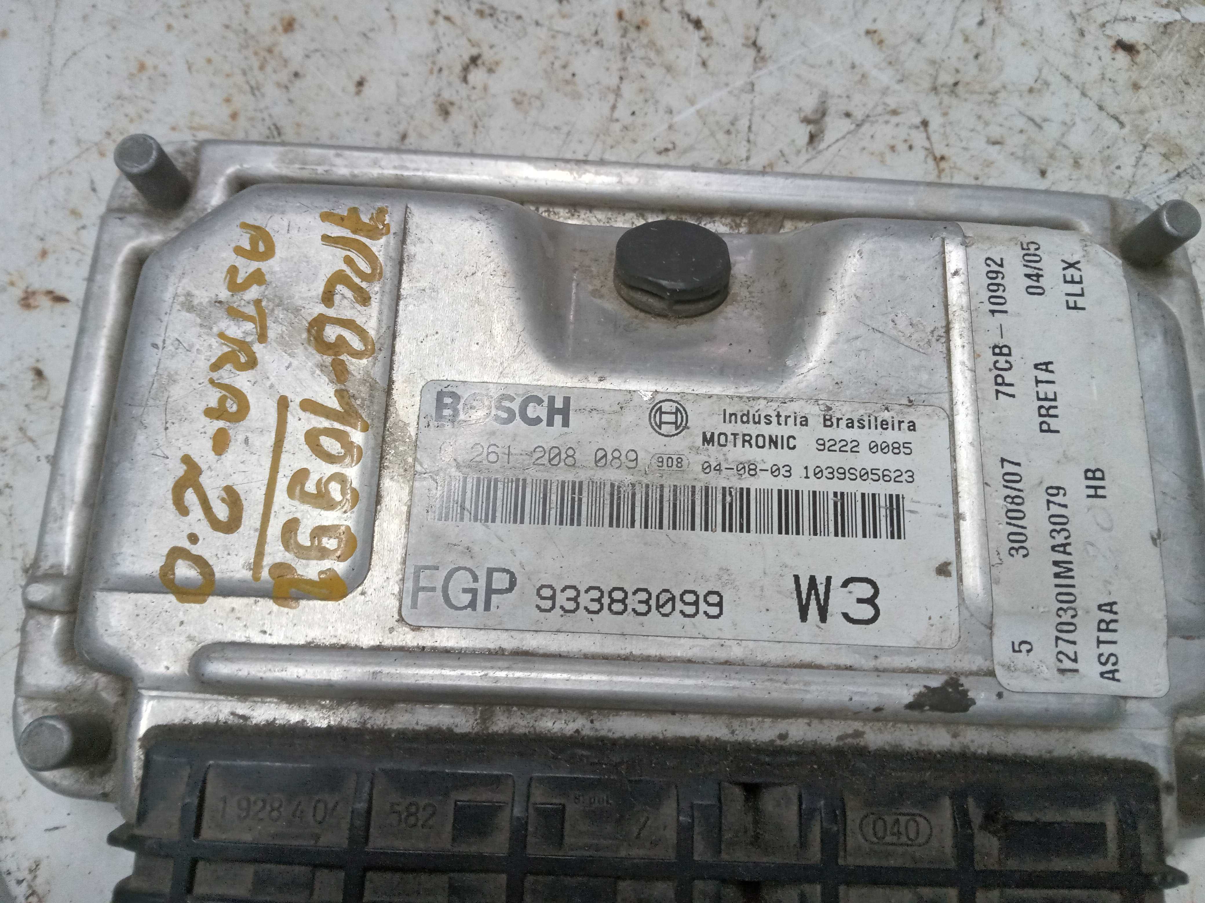 Módulo injeção 8v flex gm astra ou vectra 2005 3