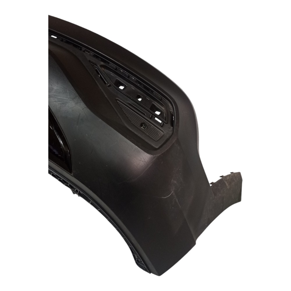 Spoiler Parachoque Inferior Traseiro Vw Nivus Highline 2022 Preto 2