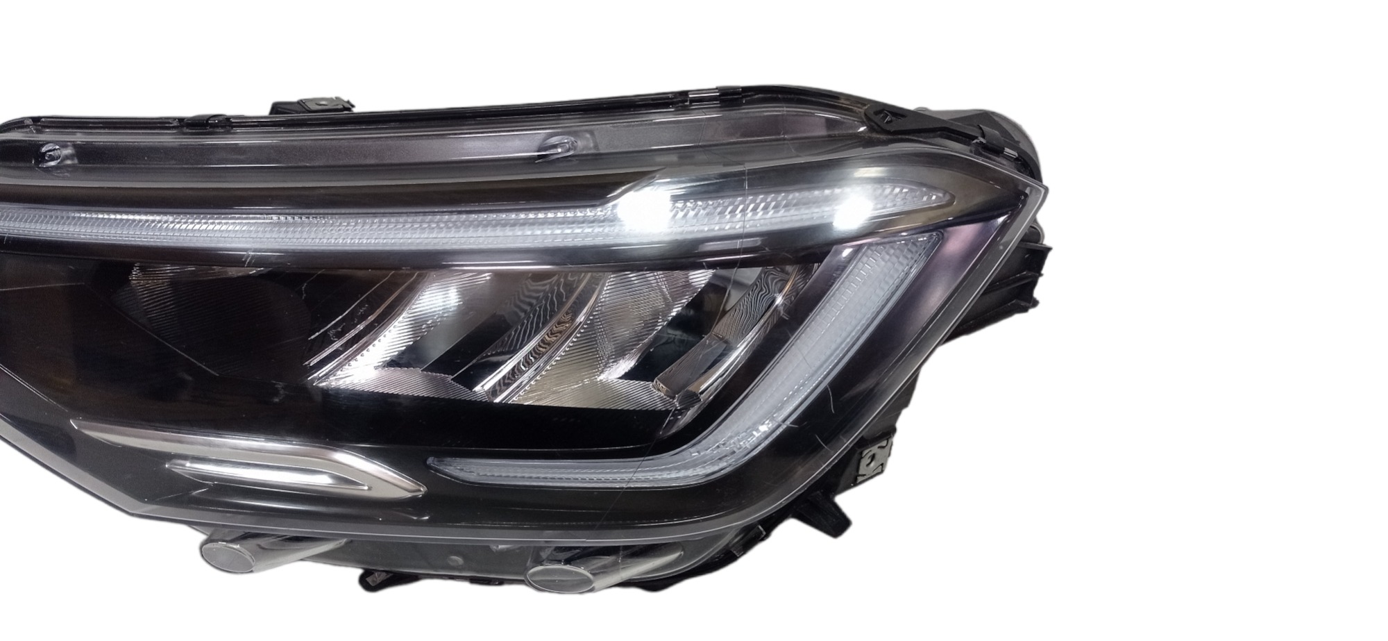 Farol Dianteiro Esquerdo Vw Nivus 2020 A 2023 Para Recuperar 3
