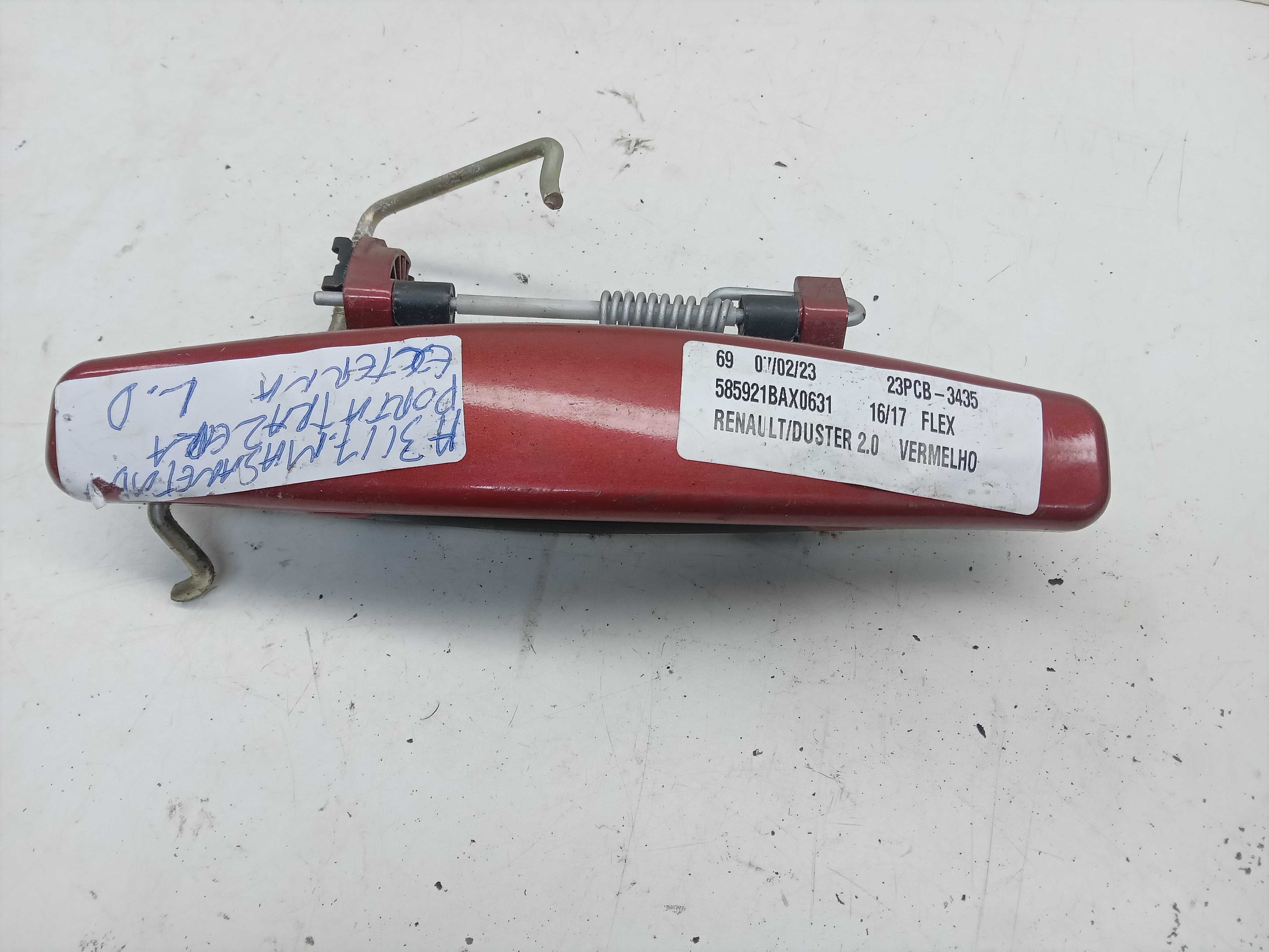 MAÇANETA EXTERNA PORTA TRASEIRA LD RENAULT DUSTER 2016 2