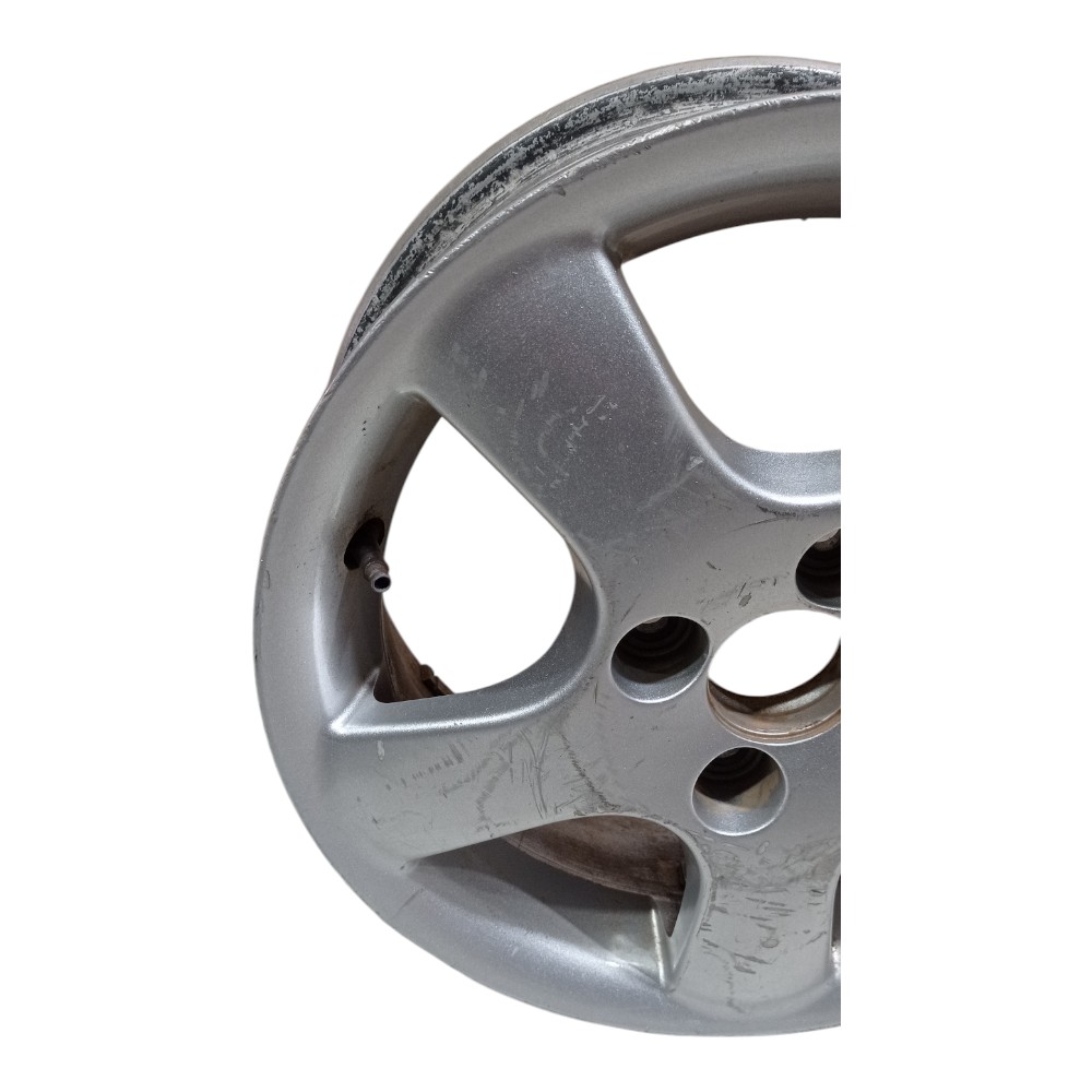 Roda Avulsa Aro 14 Honda Fit Para Recuperar  Prata 3